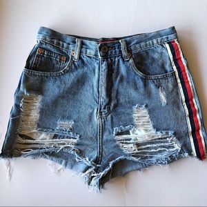 Jean shorts